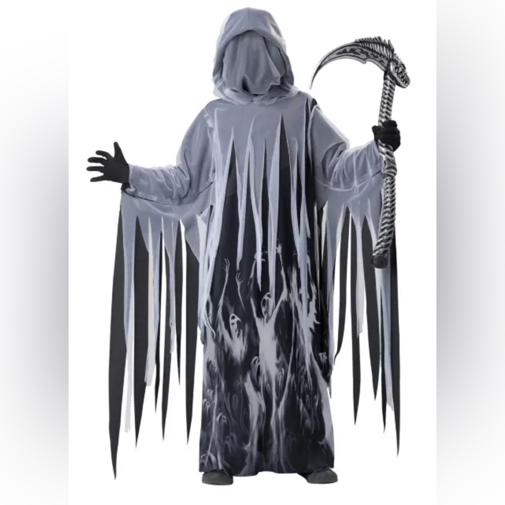 🎃 SALE Soul Taker Halloween Costume child XL 12-14 | Spirit Grim Reaper